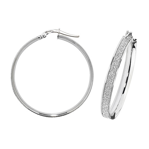 9CTW 32MM FROSTED HOOPS