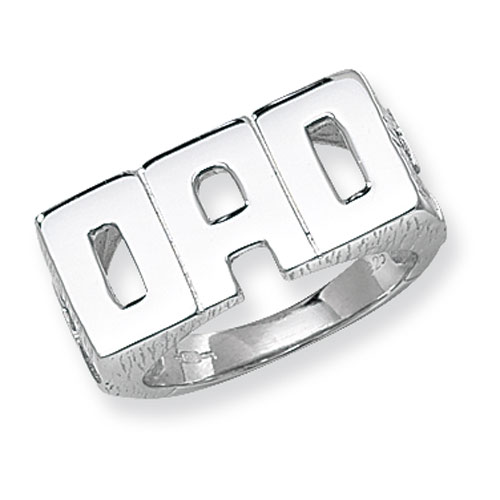 Gts Silver Dad Ring