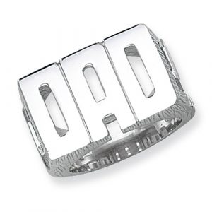 Gts Silver  Dad Ring