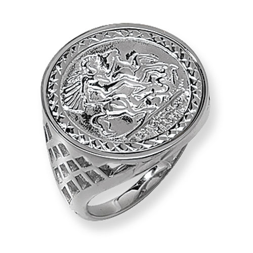 Gts Sil St George  Ring