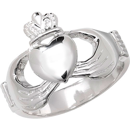 Silver Claddagh Ring