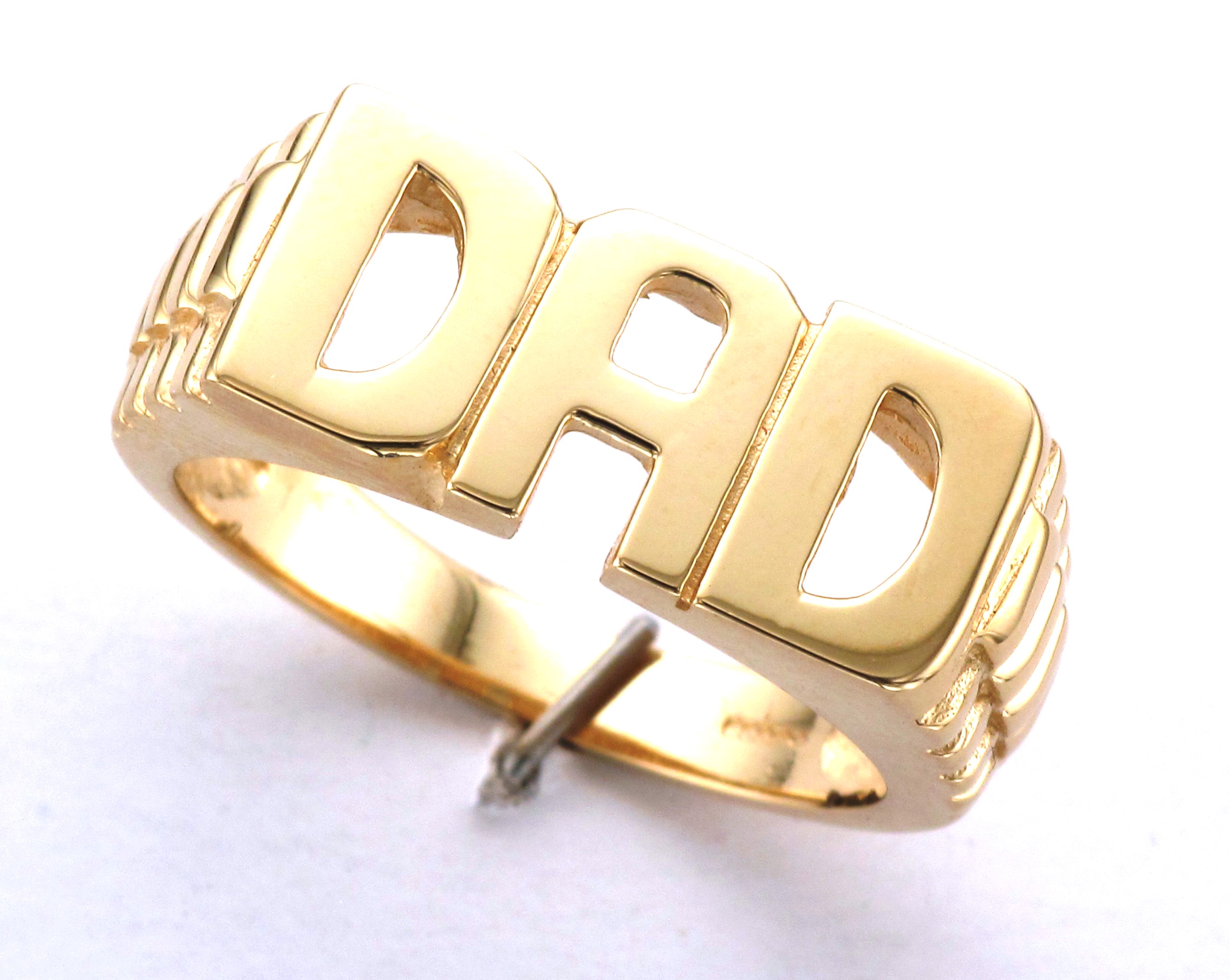 9ct Gold Dad Ring | Attenborough Jewellers