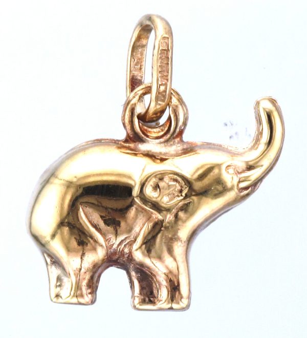 9CT ELEPHANT CHARM