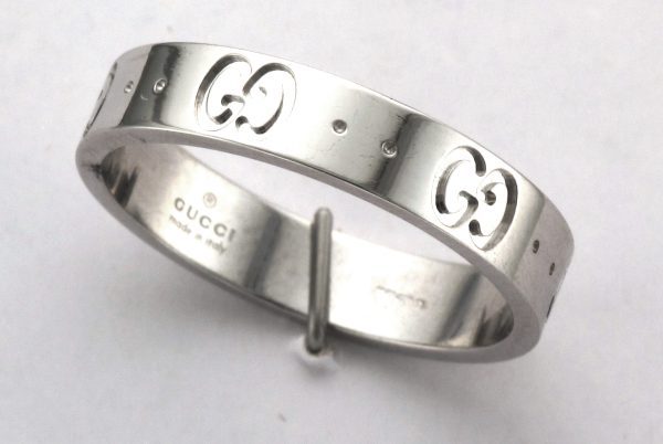 18CTW GUCCI ICON BAND RNG