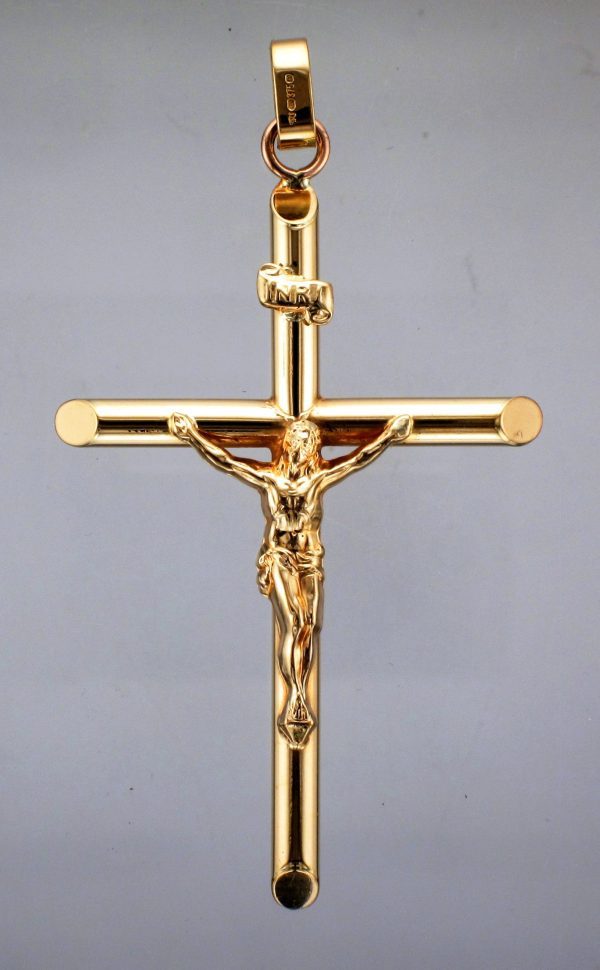 9CT BEV TUBE CRUCIFIX PDT