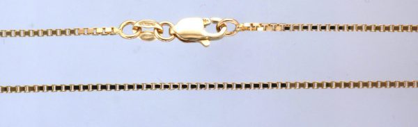 14CT 20" 1MM BOX CHAIN