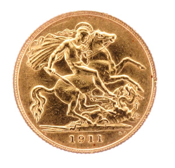 1911 HALF SOV LOOSE COIN