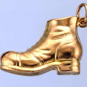 9CT HOLLOW BOOT CHARM