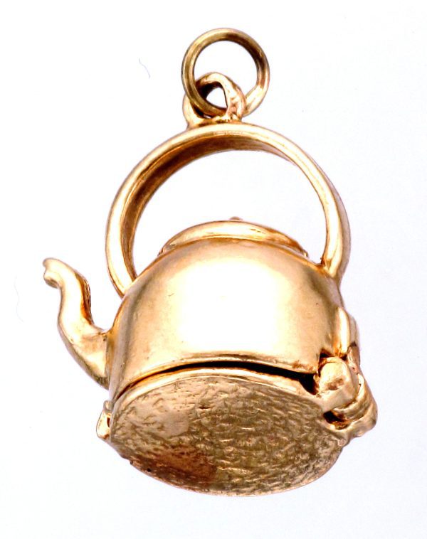 9CT KETTLE CHARM