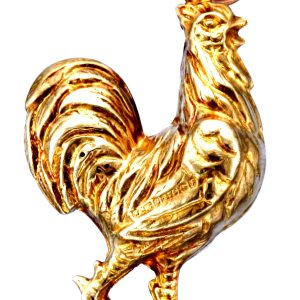 VINTAGE-9CT ROOSTER CHARM