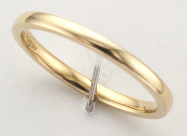 9ct Gold Thin Wedding Band Ring