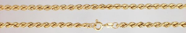 9CT 28.25" ROPE CHAIN