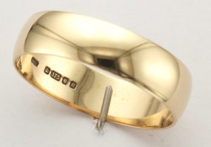 9CT 5.7MM PLN D WEDD BAND