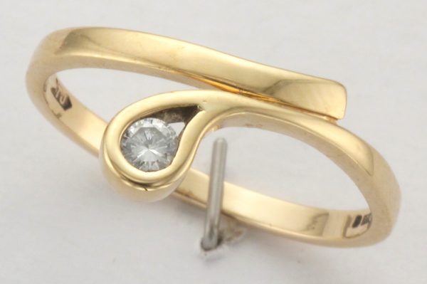 9CT S/S DIA R/O X/O RING