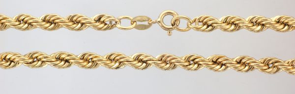 9CT HOLL 20.5" ROPE CHAIN