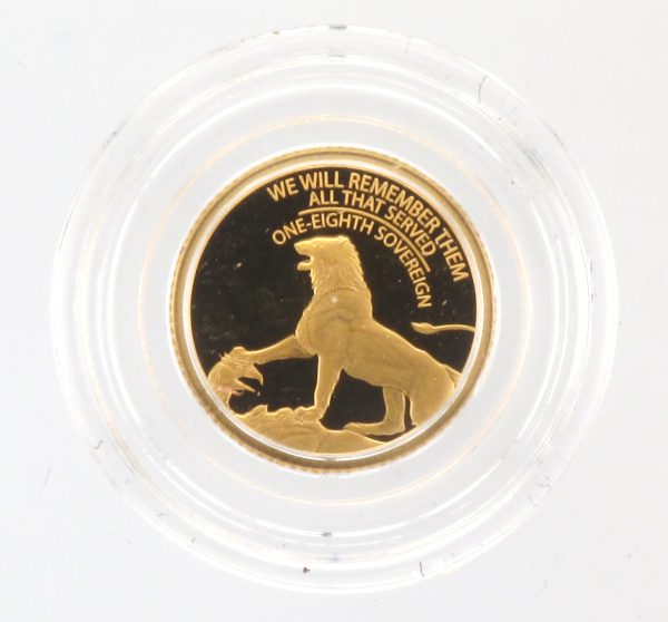 2021 QEII 1/8TH SOV COIN