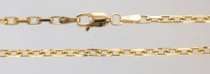 9CT 20" FILED OVAL BEL NK