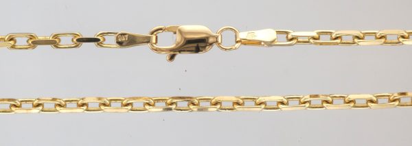 9CT 20" FILED OVAL BEL NK