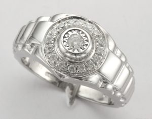 9CTW DIA CL ROLEX DES RNG