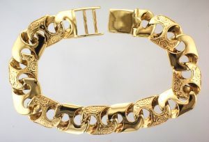 9CT 10" PLN/ENG ANCHOR BT