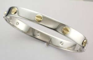 9CT M/C SCREW TOP BANGLE