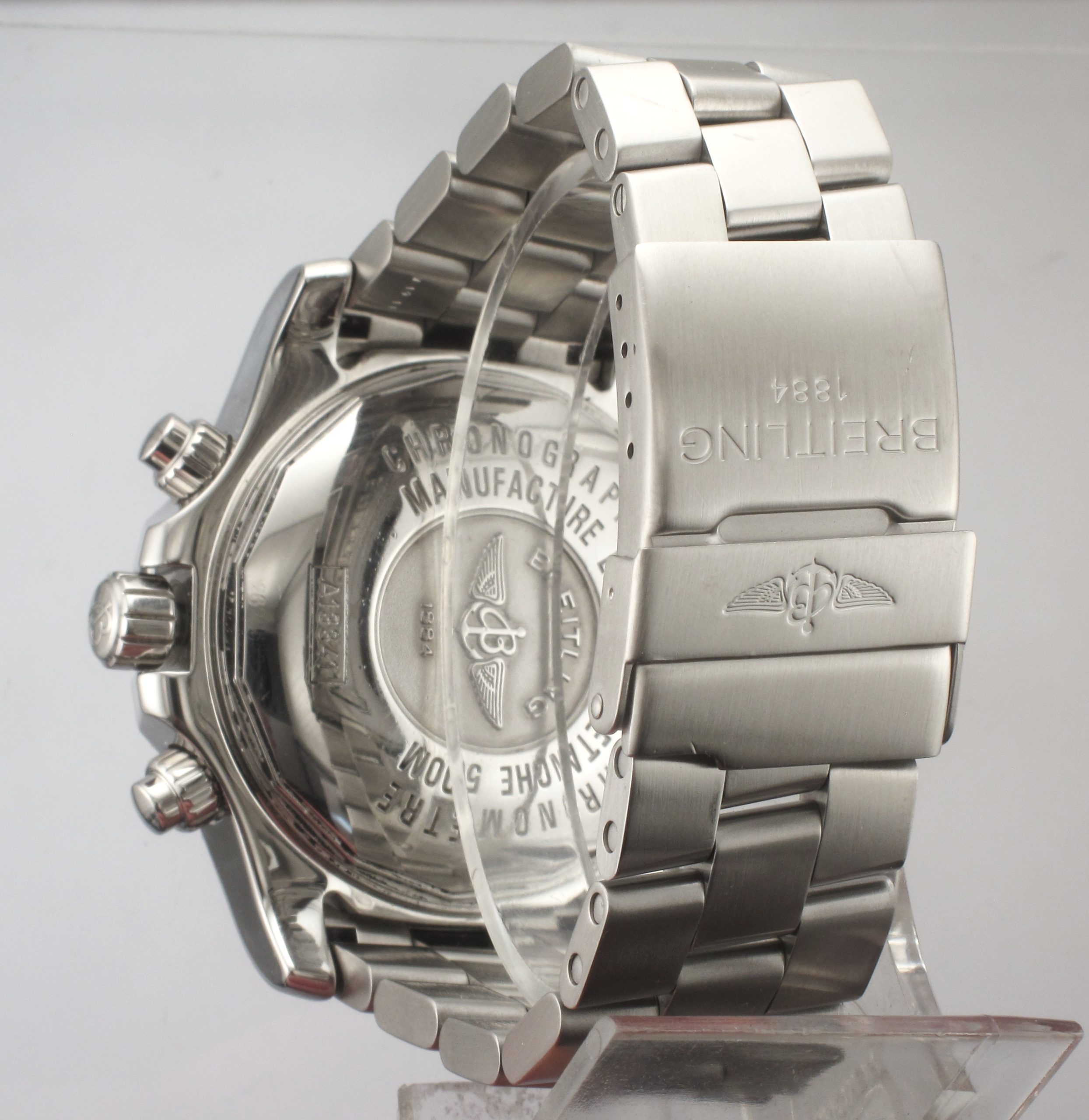 Steel Breitling SuperOcean Automatic Watch - Image 6