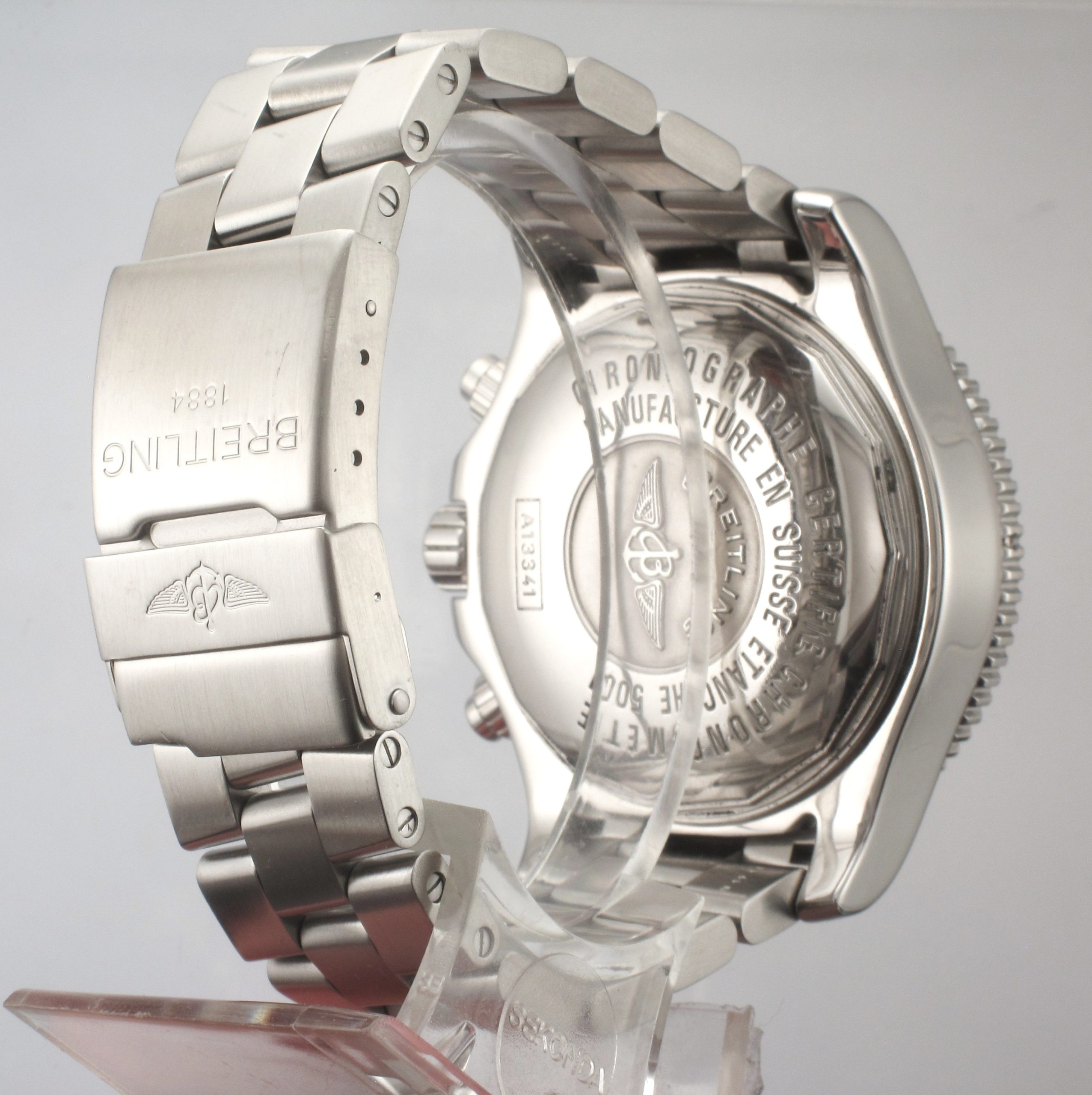 Steel Breitling SuperOcean Automatic Watch - Image 7