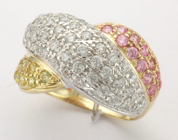 9CT M/C C/Z PAVE X/O RING