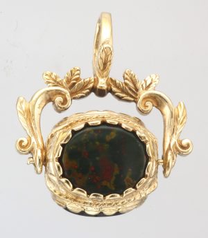 9CT 3ST GEM SPIN FOB PDT