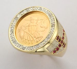 9CT 1/2 SOV RG-ST GEO SHL