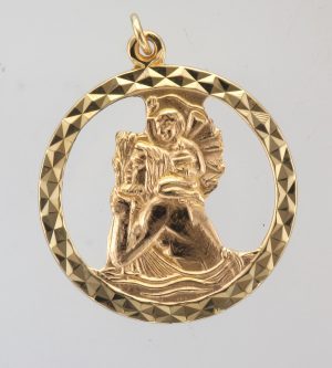 9CT D/C OPN RND ST CHRIS