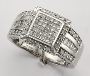 14CTW PR/RND DIA SQ CL RG