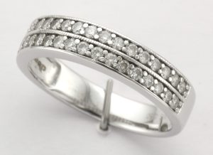 9CTW 34ST DIA 2-ROW BAND