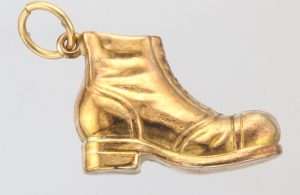 9CT HOLLOW BOOT CHARM