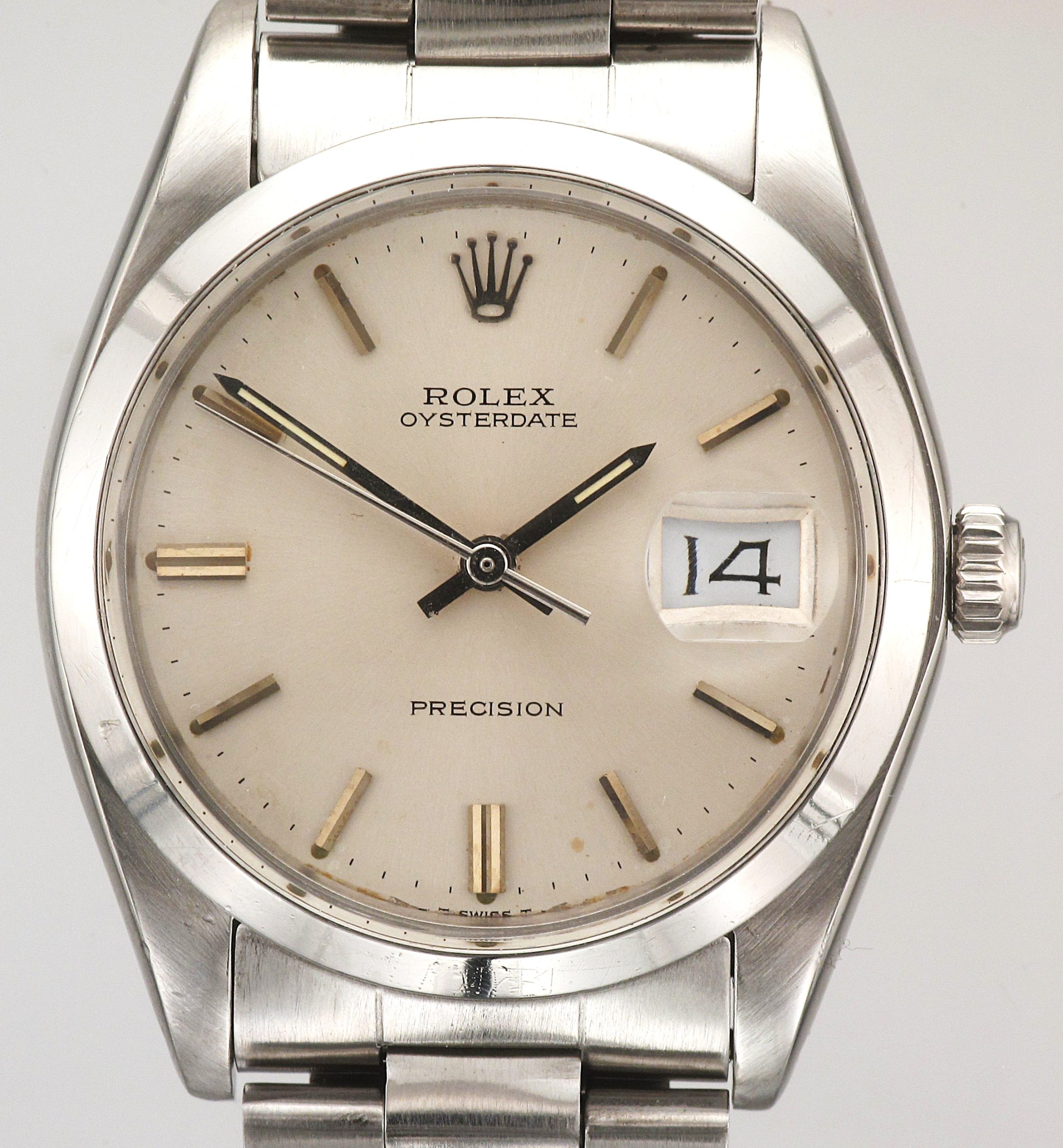 (1978) ROLEX OYSTERDATE BRACELET WATCH - 6694