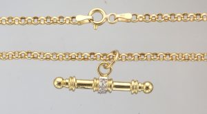 9CT HOLL BEL NK & DIA T/B