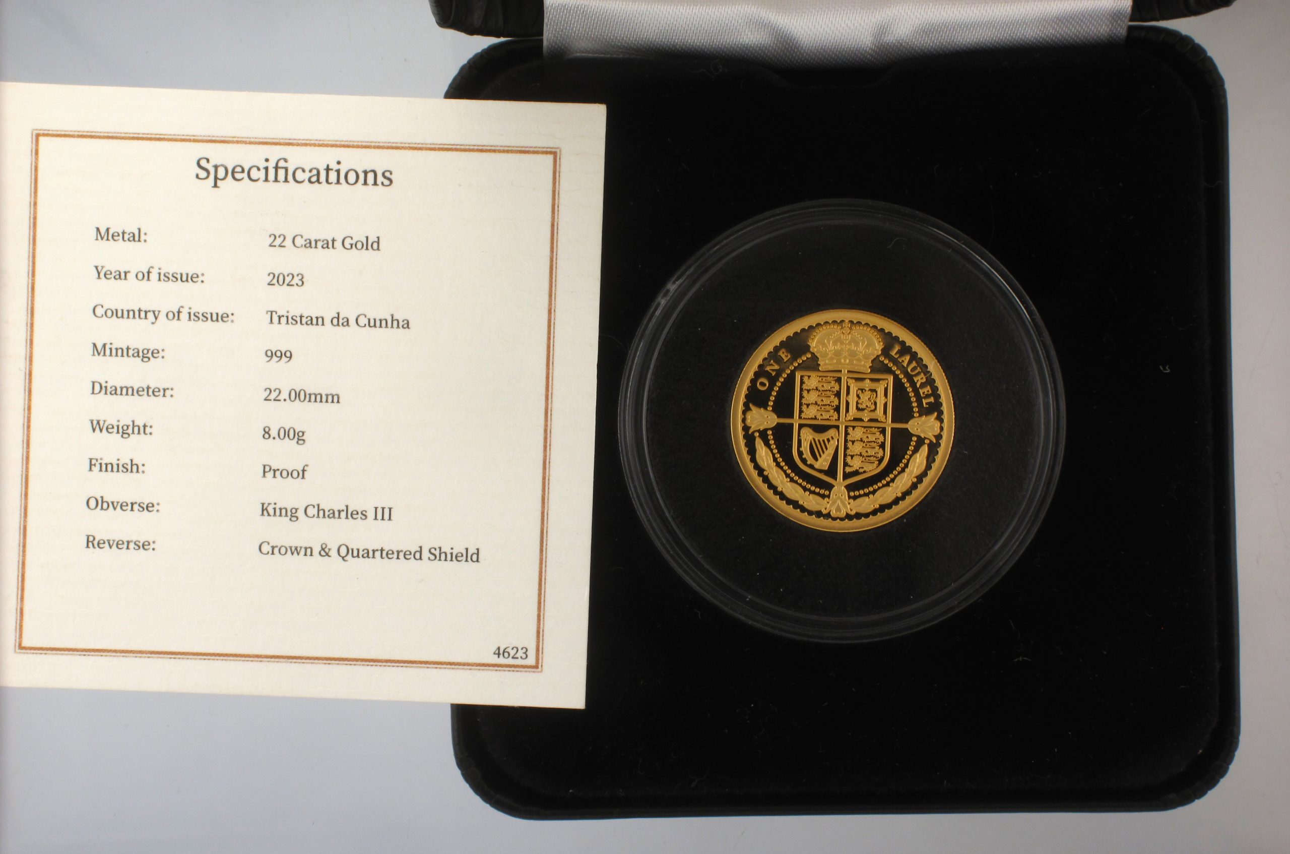 22CT 2023 ONE LAUREL COIN