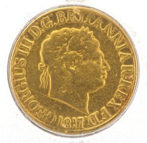 1817 GEOIII FULL SOV COIN