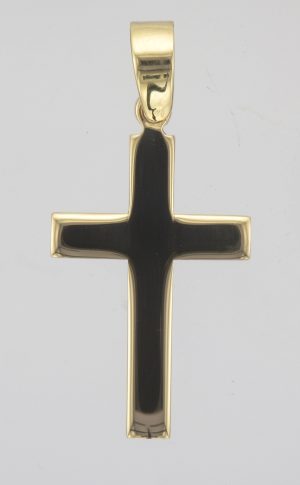 9CT PLAIN BLOCK CROSS PDT