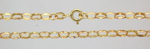 9CT 20" FILED OVAL BEL NK